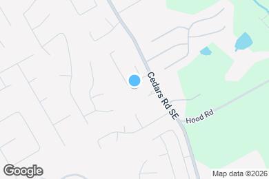 Map image of the property - 1307 Highfield Dr NE