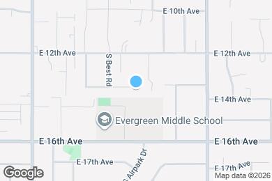 Map image of the property - 14320 E 13th Ave