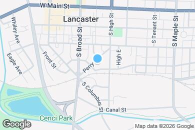 Map image of the property - 214 Perry St