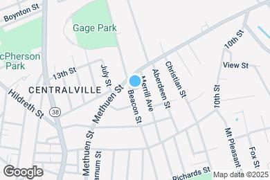 Map image of the property - 403 Beacon St