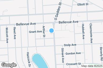 Map image of the property - 1604 S Geddes St