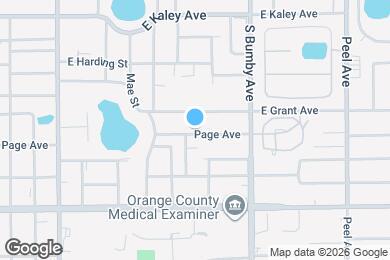 Map image of the property - 2003 Page Ave