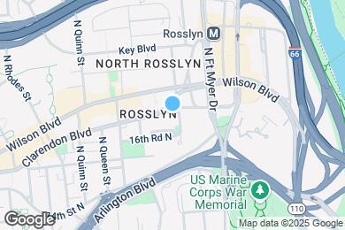 Map image of the property - 1510 Clarendon Blvd