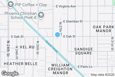 Map image of the property - 2715 E Oak St