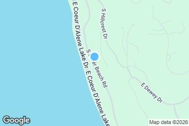 Map image of the property - 2296 S Silver Beach Rd