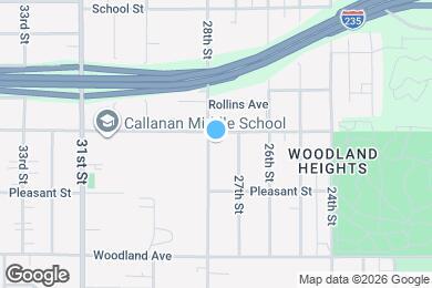 Map image of the property - 737 28th St