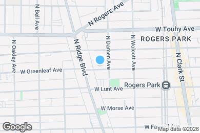 Map image of the property - 2018 W Greenleaf Ave