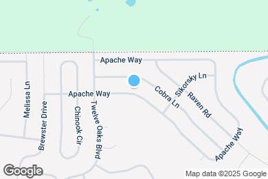 Map image of the property - 1533 Apache Way