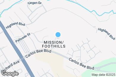 Map image of the property - 1199 Overlook Ave