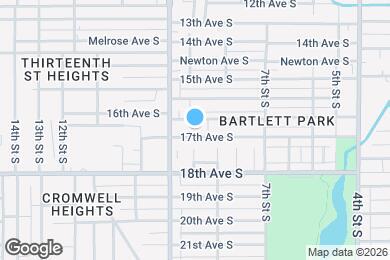 Map image of the property - 851 17th Ave S