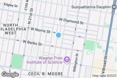 Map image of the property - 1937 N Gratz St