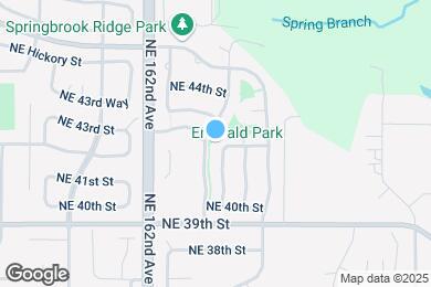 Map image of the property - 4118 NE 165th Ave