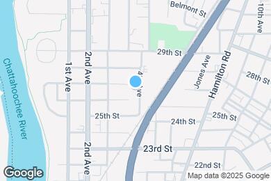 Map image of the property - 2611 4th Ave