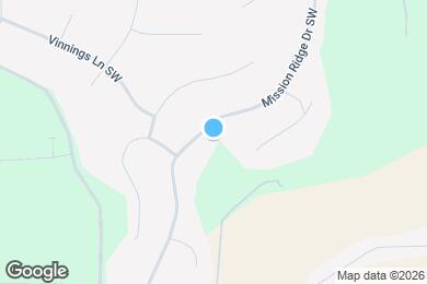 Map image of the property - 59 Mission Ridge Dr SW
