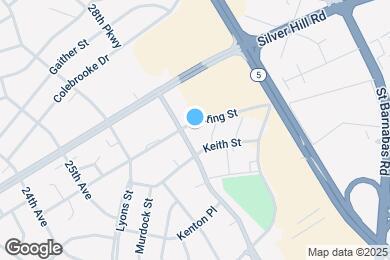 Map image of the property - 2803 Keating St