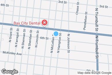 Map image of the property - 1607 6th St