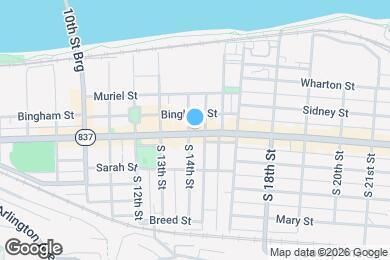 Map image of the property - 1405 E Carson St