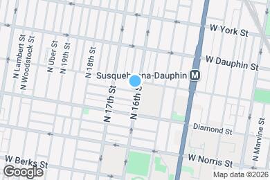 Map image of the property - 2126 N 16th St