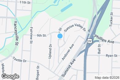 Map image of the property - 1608 Kay St