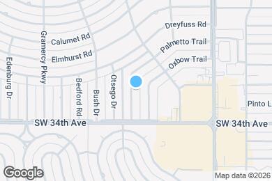 Map image of the property - 3307 Palmetto Trail