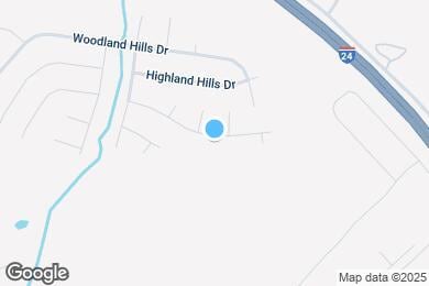 Map image of the property - 1564 Laurel Ledge Dr