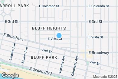 Map image of the property - 3046 E Vista St
