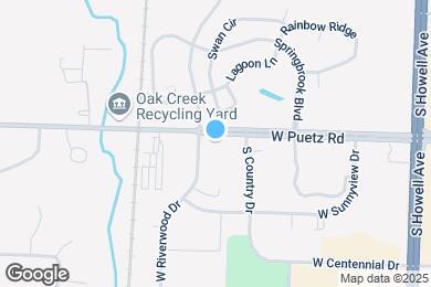 Map image of the property - Wood Creek Apartments