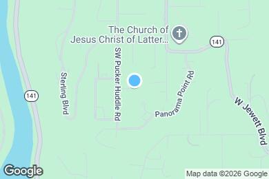 Map image of the property - 881 SW Pucker Huddle Rd