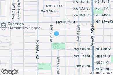 Map image of the property - 320 NW 13th Ct
