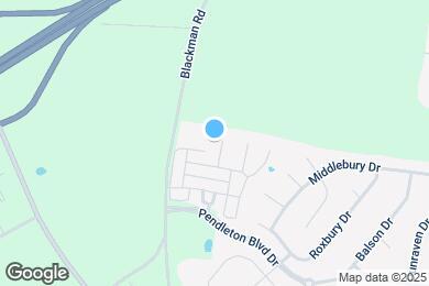 Map image of the property - 1521 Barnsley Dr