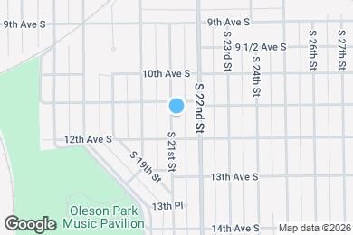 Map image of the property - 1115 S 21st St