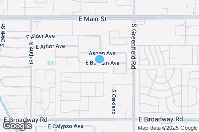 Map image of the property - 4243 E Balsam Ave
