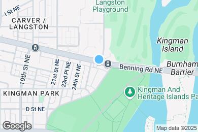 Map image of the property - 2521 Benning Rd NE
