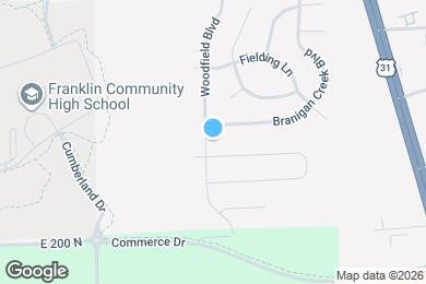 Map image of the property - 2609 Woodfield Blvd