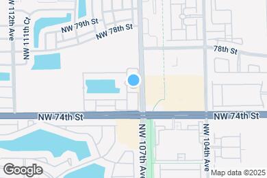 Map image of the property - 10717 NW 75th Ter