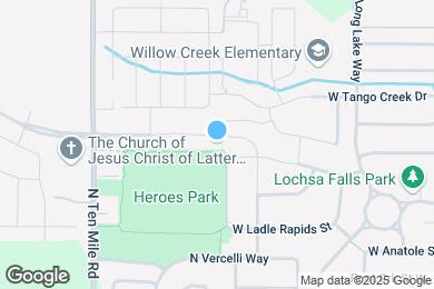 Map image of the property - 2801 W Lost Rapids Dr