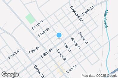 Map image of the property - 806 Oak St