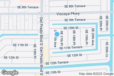 Map image of the property - 1023 SE 17th Ave