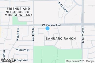 Map image of the property - 10336 N 62nd Ave