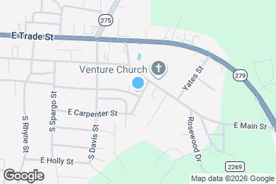 Map image of the property - 109 S Pasour St