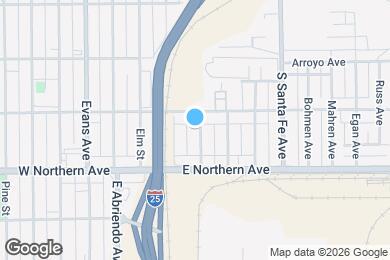 Map image of the property - 1217 Taylor Ave