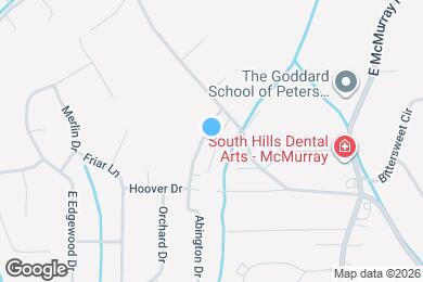 Map image of the property - 110 Southvue Ct