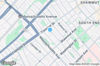 Map image of the property - 86 Worcester St