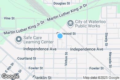 Map image of the property - 430 Florence St
