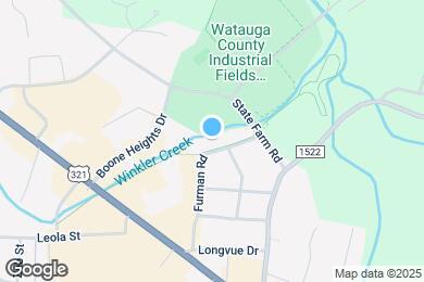 Map image of the property - Mossy Creek Apartments
