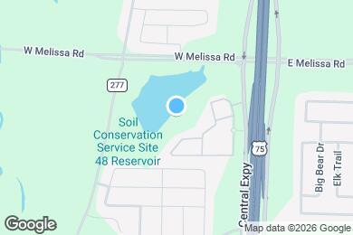 Map image of the property - 2425 Central Expy