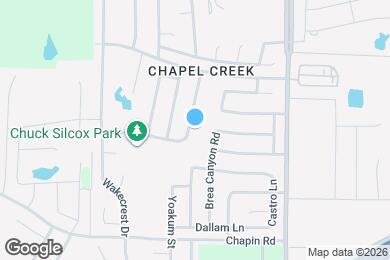 Map image of the property - 2521 Ensenada Ln