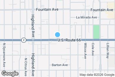 Map image of the property - 6677 Santa Monica Blvd