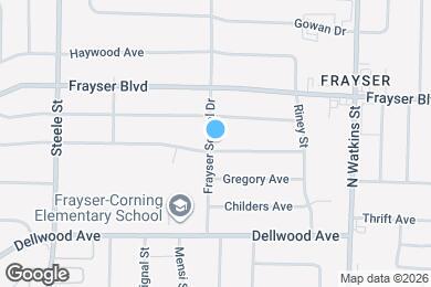 Map image of the property - 3314 Frayser School Dr