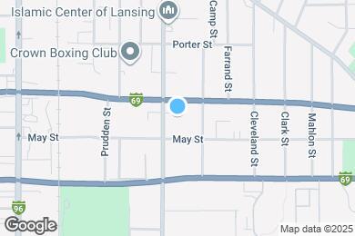 Map image of the property - 820 N Pennsylvania Ave